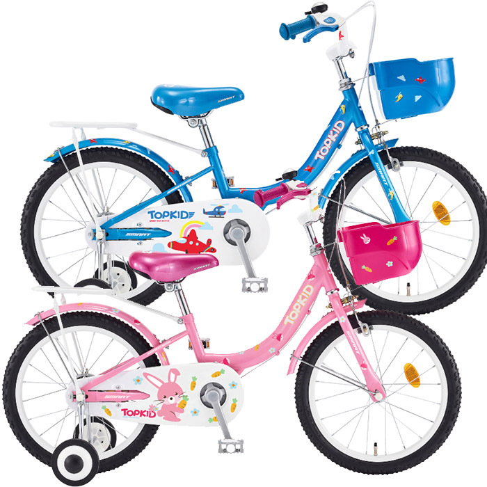 [스마트] 키즈 2020 탑키드 자전거 18 블루 핑크